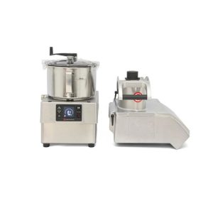 2-1 CORTADORA DE HORTALIZAS Compact (450 kg/h) + CUTTER CON CALDERO DE 5.5 l