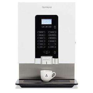 MÁQUINA AUTOMÁTICA DE CAFÉ EN GRANO CON 4 DEPÓSITOS PARA PRODUCTOS INSTANTANEOS