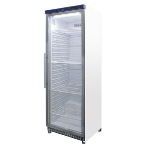 ARMARIO FRIGORÍFICO DE CONSERVACIÓN CON  PUERTA DE CRISTAL, 396 l - blanco