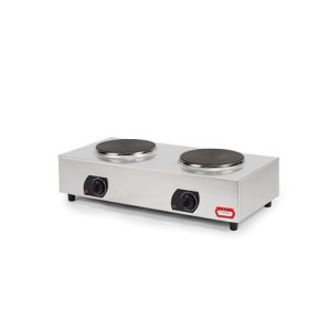 COCINA ELÉCTRICA CON 2 PLACAS REDONDAS (Ø220 mm), sobremesa