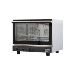 HORNO DE CONVECCIÓN  ELÉCTRICO PARA PASTELERÍA CON HUMIDIFICADOR Y GRILL, 4x 600x400 mm