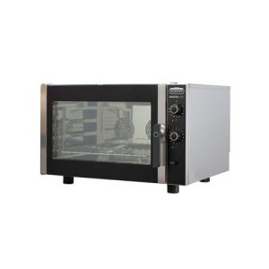 HORNO DE CONVECCIÓN  ELÉCTRICO CON HUMIDIFICADOR  E INVERSIÓN DE MARCHA 4x GN1/1 y 60x40