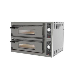 HORNO DE PIZZA ELÈCTRICO  2 CÁMARAS 700x1050x150 mm