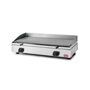 PLANCHA DE ASAR ELÉCTRICA EN ACERO PULIDO, 955x400 mm