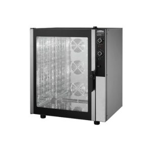 HORNO DE CONVECCIÓN  ELÉCTRICO CON HUMIDIFICADOR E INVERSIÓN DE MARCHA, 10x GN1/1 y 60x40